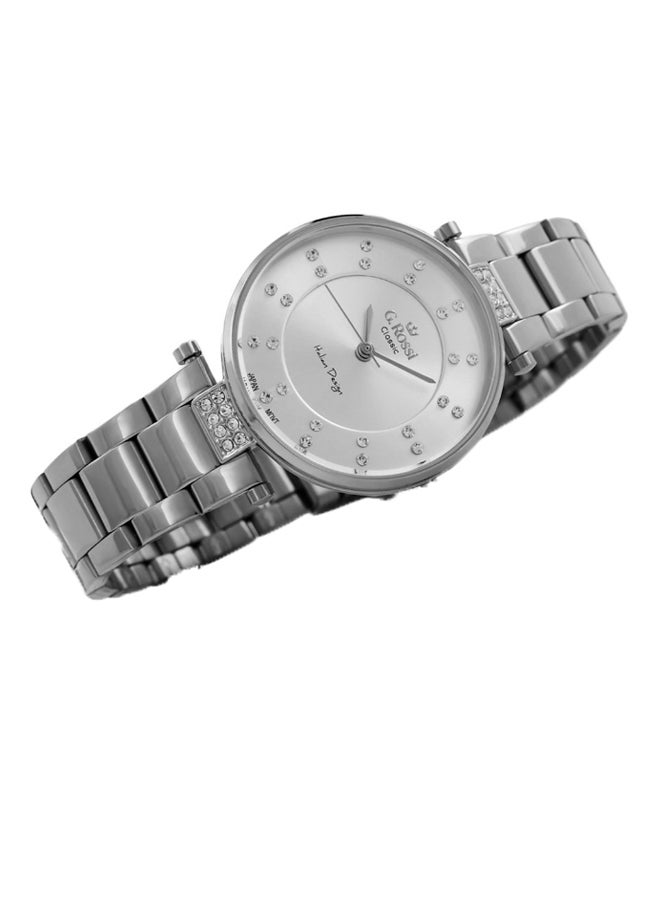 women Silverian Round Shape Stainless Steel Analog Watch C5131B-3C1 - 28 mm - Silver - v1588168855/N37537427A_3