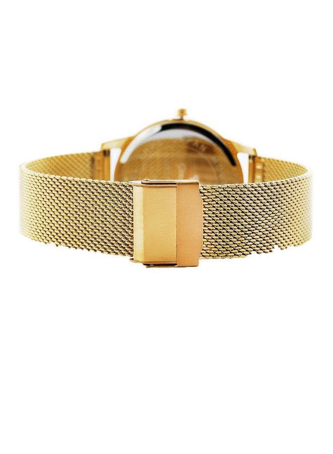 Gino Rossi Women's Dima Round Shape Stainless Steel Analog Watch Dima 2999B-3D1 - 34 mm - Gold - Image 3