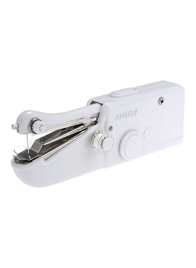 Handheld Portable Mini Sewing Machine 148 White - Image 1