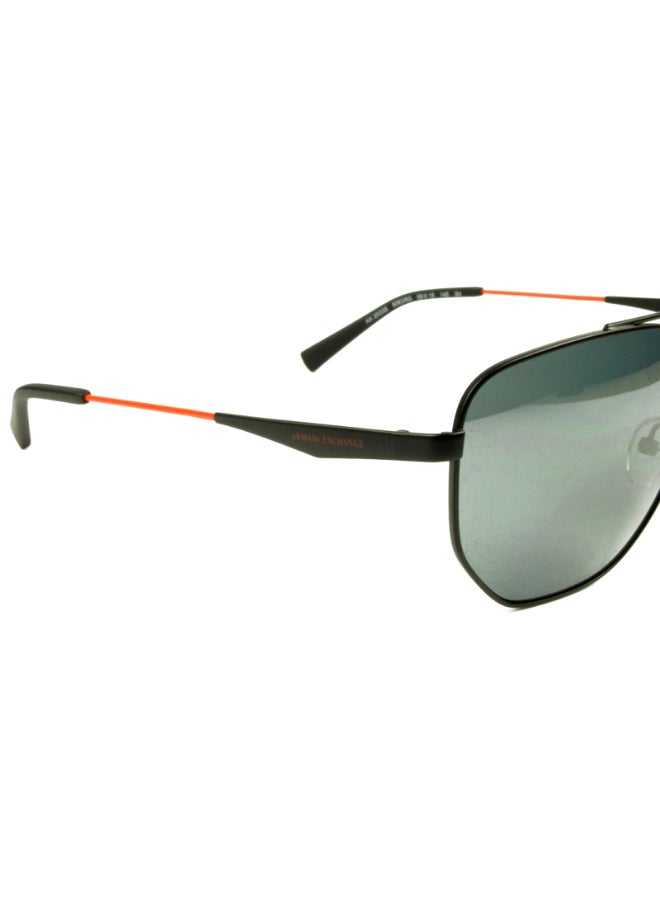 ارماني اكسشينج نظارة شمسية بإطار آفياتور طراز AE2033 للرجال - Image 3