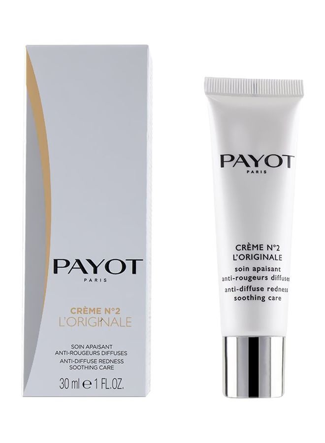 PAYOT Creme N°2 L'Originale Anti-Diffuse Redness Soothing Care 30ml 