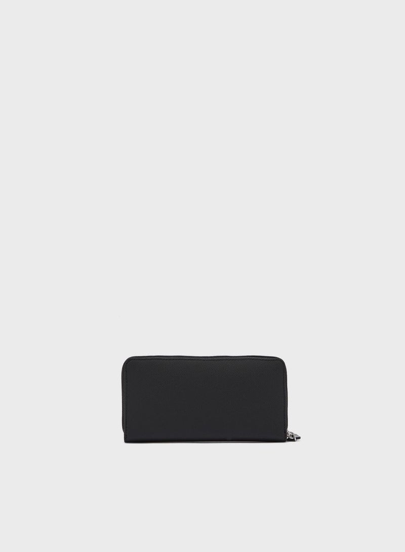 LACOSTE L.12.12 Concept L Zip Purse Black  - Image 2