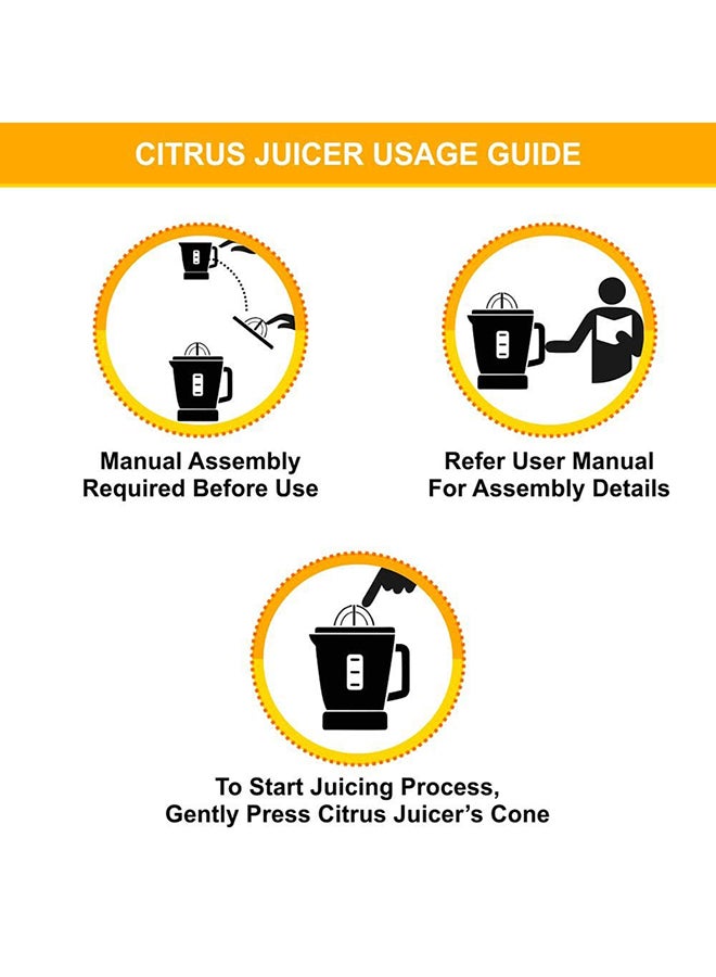 Citrus Juicer 500 ml 30 W CJ650-B5 White/Grey - v1588176700/N11426591A_6