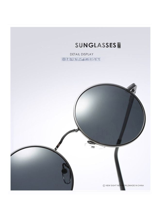 UNIVERSAL Men's UV Protected Round Sunglasses - Lens Size: 46 mm - Image 2