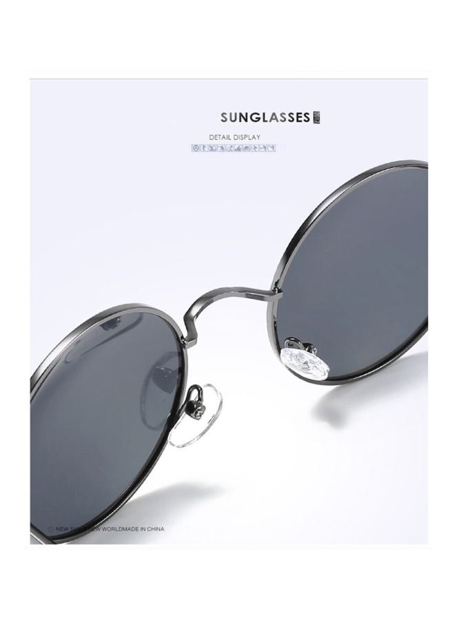 UNIVERSAL Men's UV Protected Round Sunglasses - Lens Size: 46 mm - Image 3