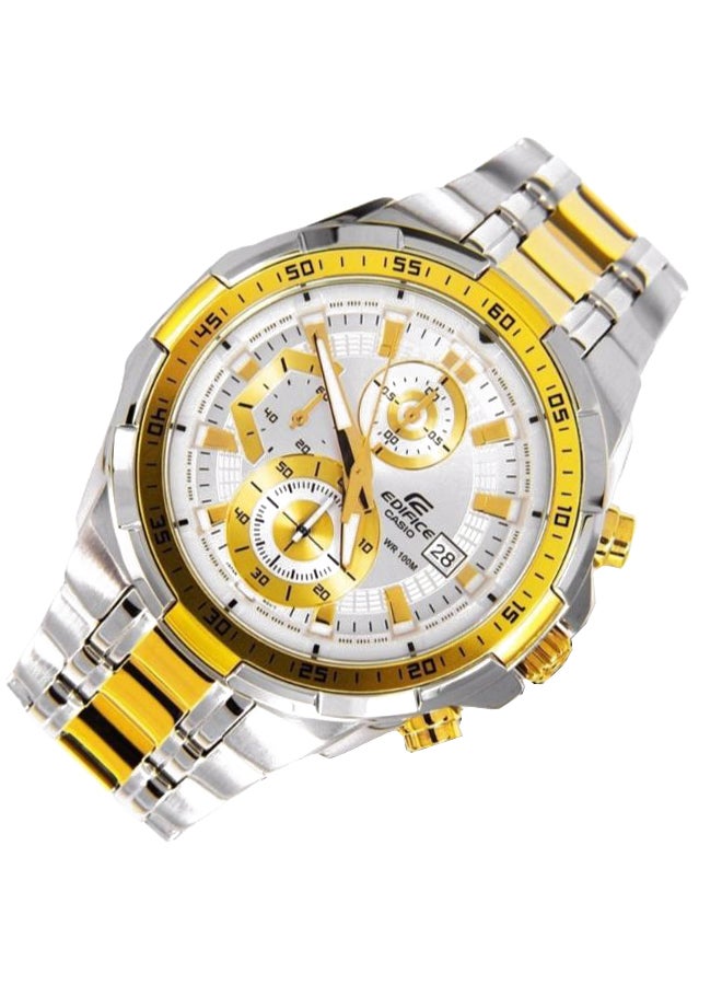 كاسيو ساعة إديفيس كرونوغراف ومقاومة للماء طراز EFR-539SG-7AV للرجال - Image 2