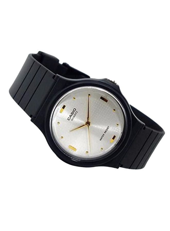 كاسيو ساعة عقارب بسوار من الراتنج مقاومة للماء طراز MQ-76-7A1 للرجال - Image 2