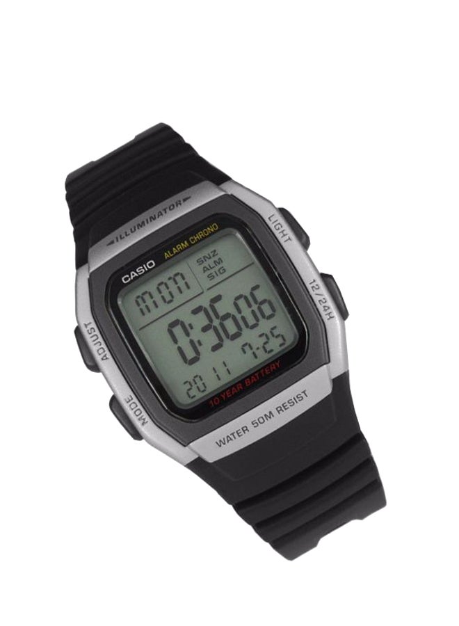 CASIO Men's Water Resistant Digital Watch W-96H-1A - Image 2