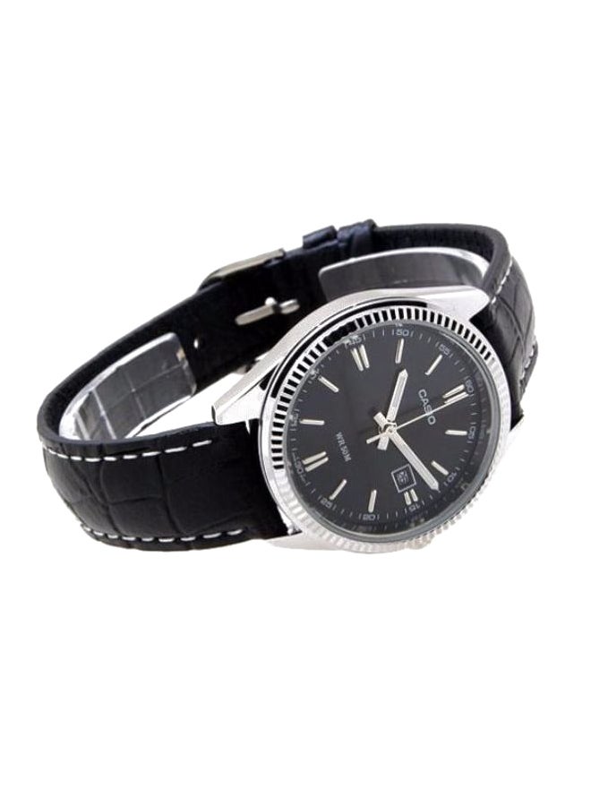 CASIO Women's Leather Analog Wrist Watch LTP-1302L-1AV - Image 3