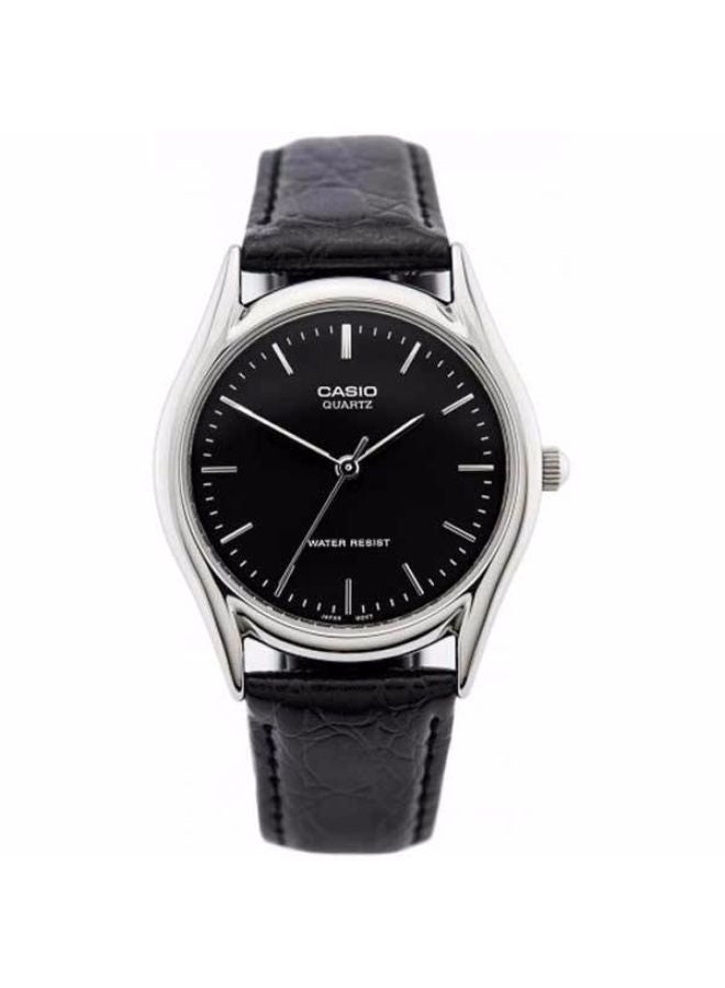 CASIO - Men's Enticer Water Resistant Analog Watch Mtp-1094E-1Adf - 34 mm - Black - Image 1