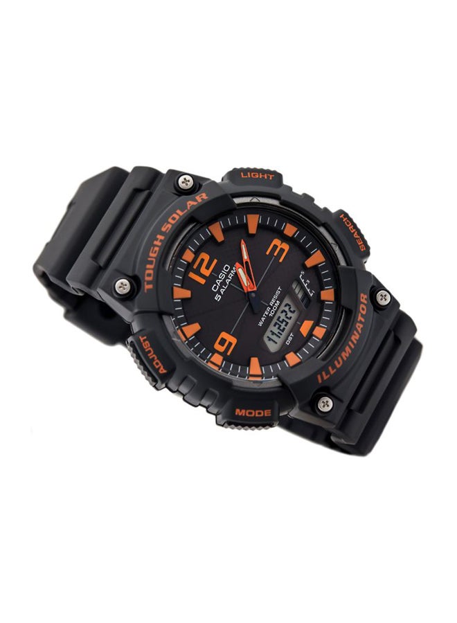 CASIO Men's Water Resistant Analog & Digital Watch AQ-S810W-8AV - 46 mm - Black - Image 3