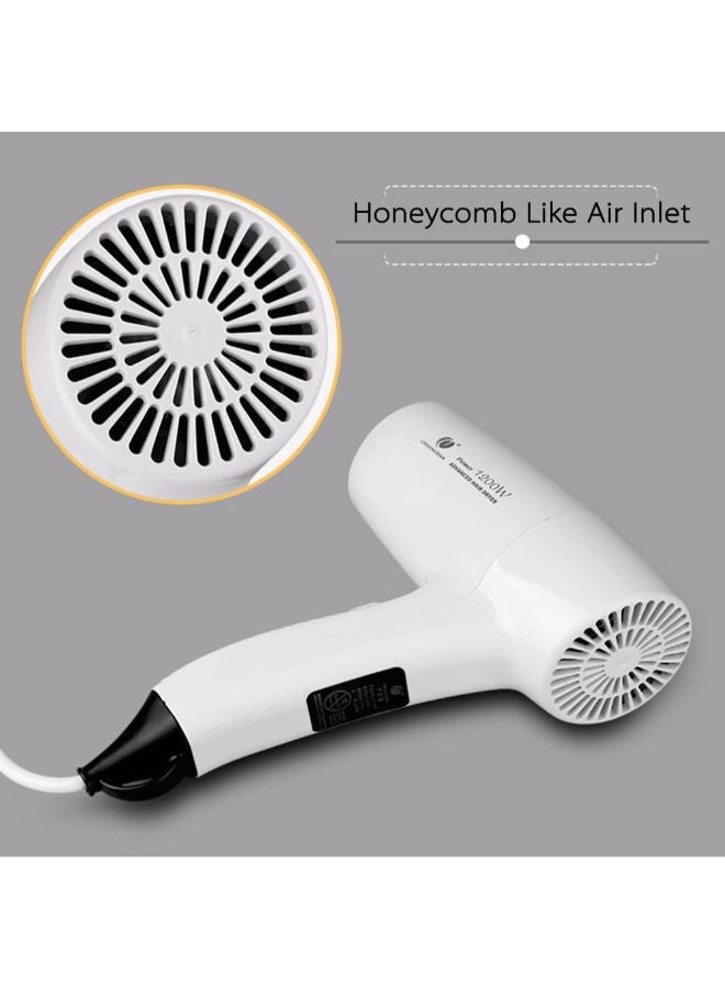 CHUANGDIAN - Wall-Mounted Electric Hair Dryer With Hot/Cold Speed White - Image 1