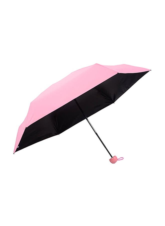 Generic - 5-Folding Ultra Protective Mini Pocket Umbrella Pink - Image 1