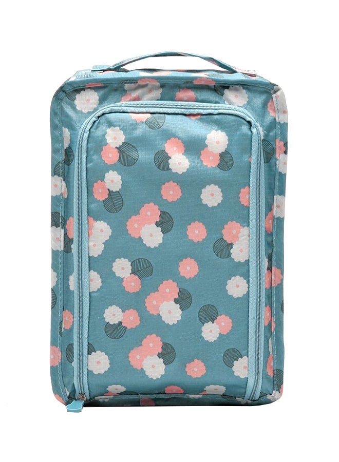 Waterproof Multi Functional Travel Shoe Bag Blue - Image 1