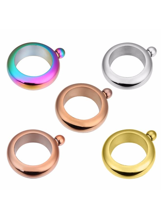 Booze Smuggle Bracelet Bangle Flask Silver  - Image 5
