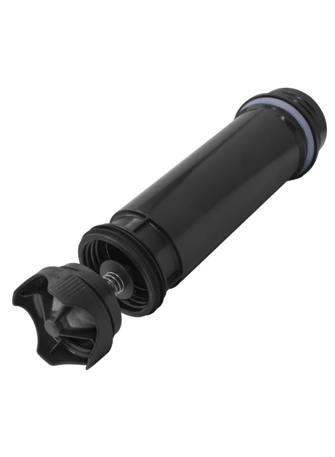 Portable French Press Water Bottle Black  - Image 2