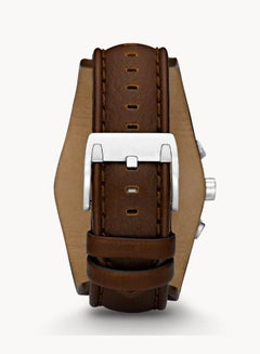 FOSSIL Men's Leather Analog Wrist Watch CH2565 - 44 mm - Brown  - Image 2