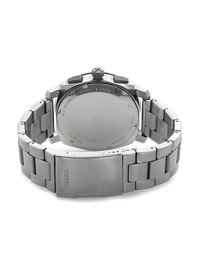 FOSSIL Men's Machine Chronograph Watch FS4776 - 45 mm - Silver  - Image 2