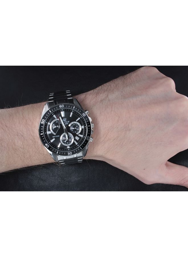 CASIO Men's Stainless Steel Chronograph Wrist Watch EFR-552D-1A - Image 3