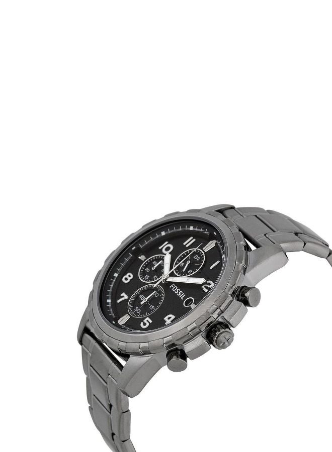FOSSIL Men's Stainless Steel Analog Wrist Watch FS4721 - 45 mm - Grey  - Image 3