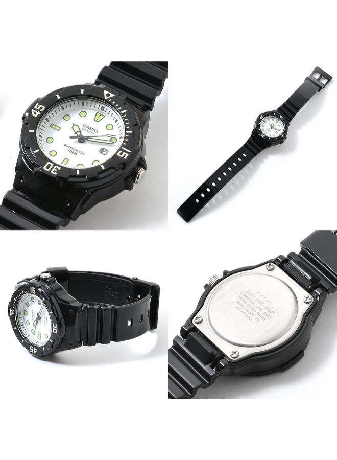 CASIO Women's Resin Analog Watch LRW-200H-7E1VEF - 34 mm - Black - Image 5
