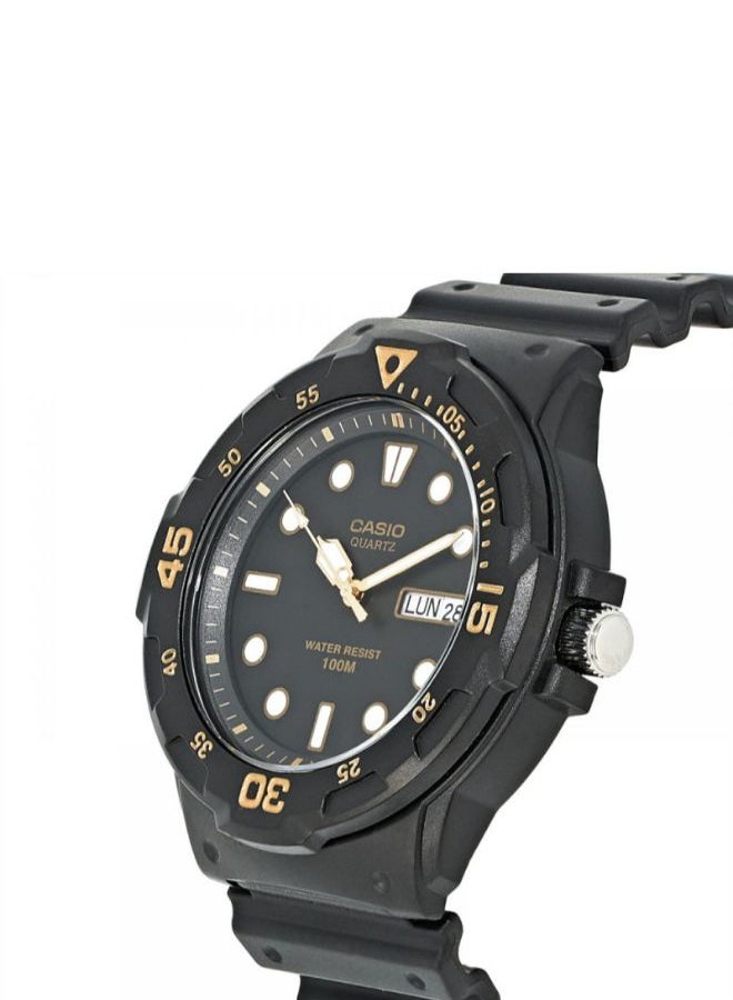 CASIO - Men's Resin Analog Watch MRW-200H-1EVDF - 48 mm - Black - Image 1