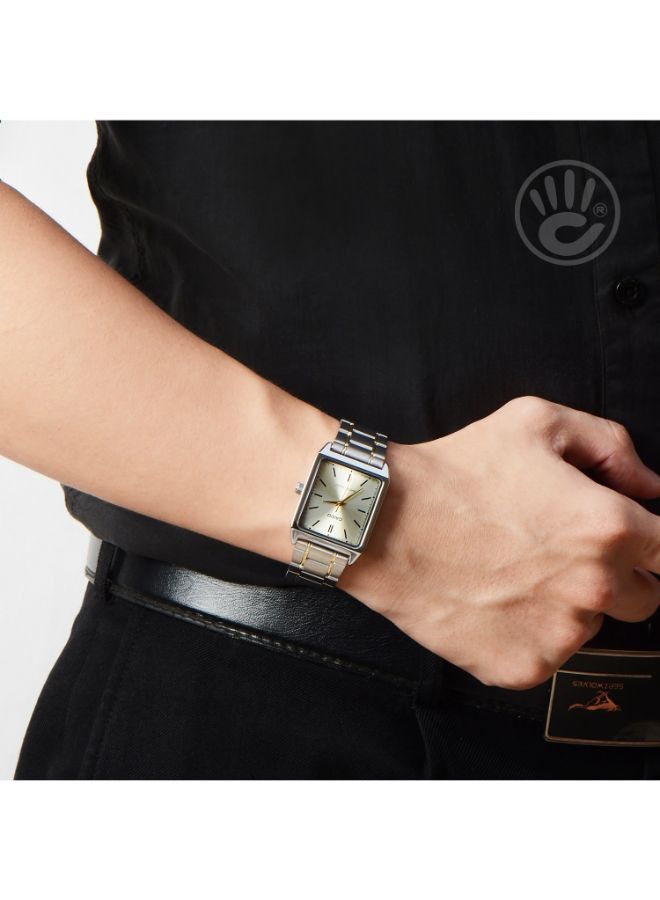 Women's Stainless Steel Analog Watch LTP-V007SG-9EUDF - 31 mm - Silver/Gold