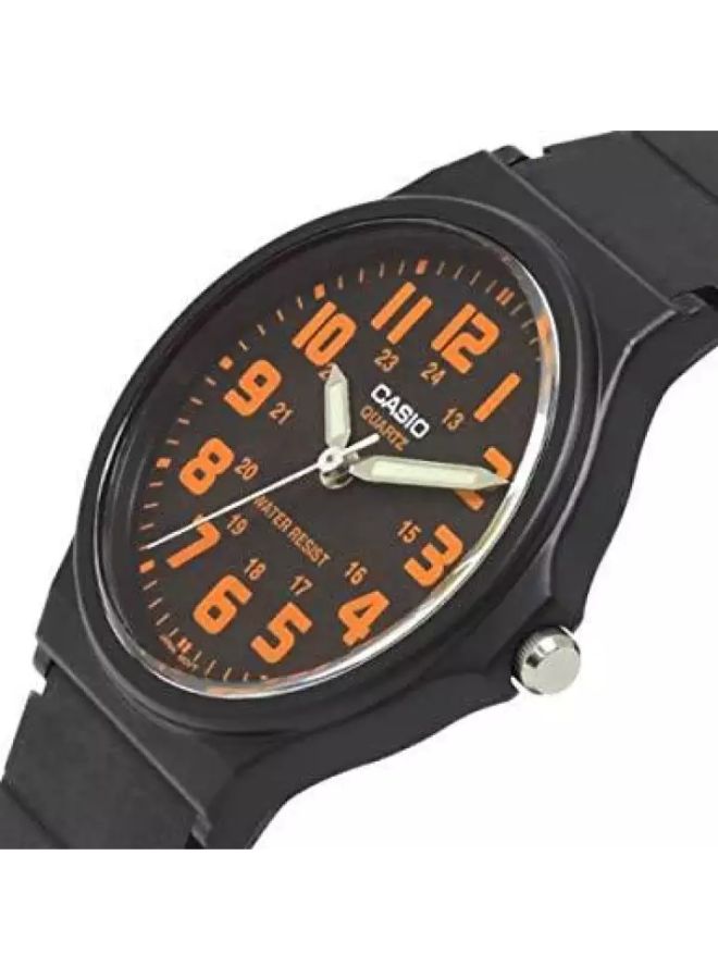 CASIO Men's Silicone Analog Wrist Watch MQ-71-4BDF - 34 mm - Black - Image 4