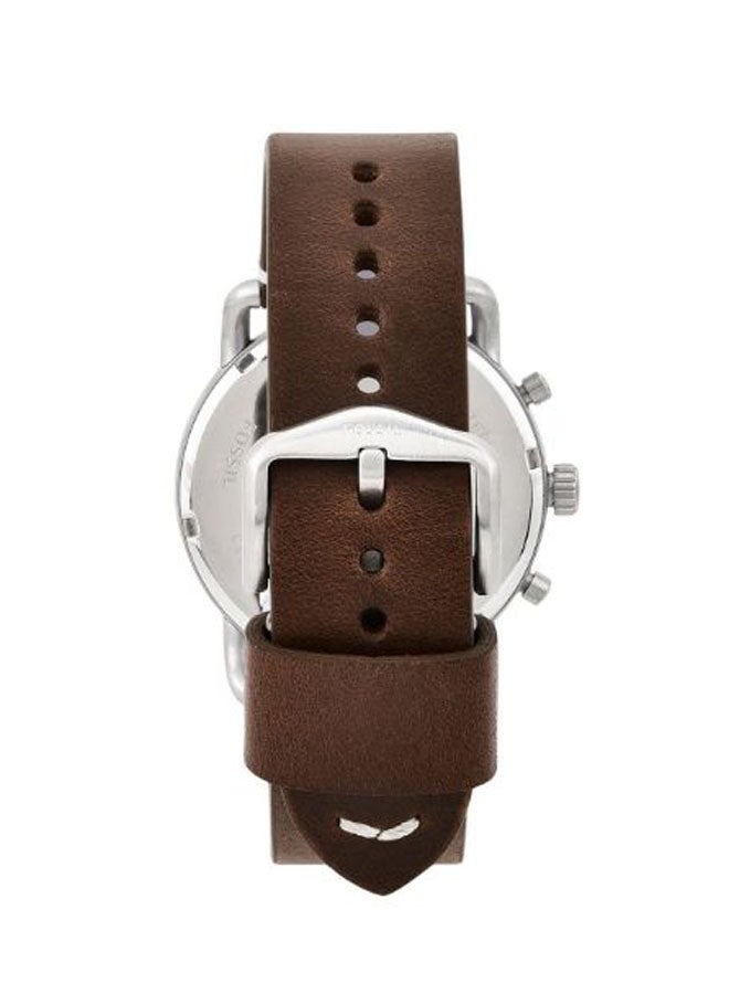 FOSSIL Men's Leather Analog Wrist Watch FS5402  - Image 3