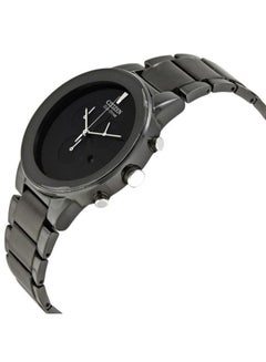CITIZEN Women's Stainless Steel Chronograph Wrist Watch AT2245-57E - 48 mm - Black  - Image 4