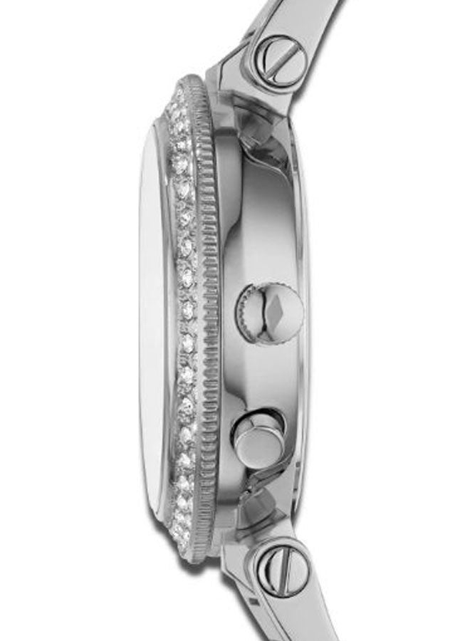 FOSSIL women Stainless Steel Chronograph Wrist Watch ES3849 - 35 mm - Silver  - Image 2