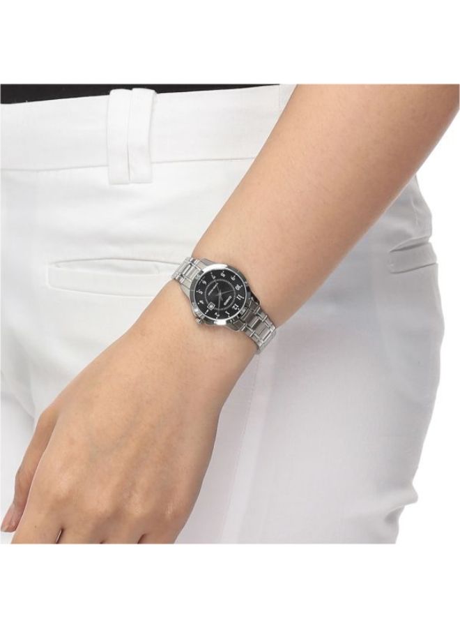 CASIO - Women's Water Resistant Analog Watch LTP-V004D-1BUDF - 35 mm - Silver - Image 1