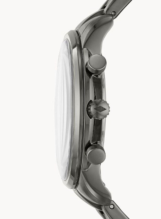 FOSSIL men Stainless Steel Chronograph Wrist Watch FS5518  - Image 3