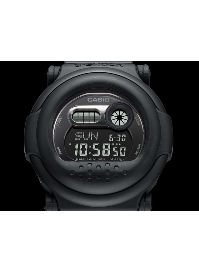 كاسيو ساعة يد رقمية بسوار من المطاط طراز G-001BB-1DR للرجال - Image 3