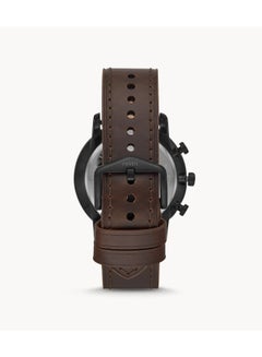 FOSSIL men Water Resistant Chronograph Watch FS5529 - 44 mm - Brown  - Image 2