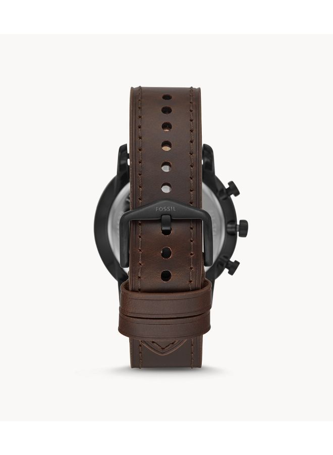 FOSSIL men Water Resistant Chronograph Watch FS5529 - 44 mm - Brown  - Image 2