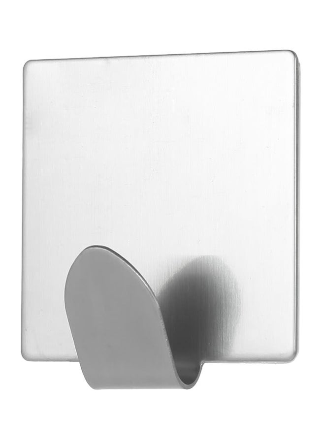 Multifunctional Self Adhesive Hook Silver 6centimeter - Image 1