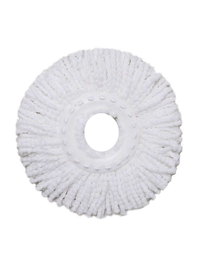360-Degree Microfiber Mop Head White 20cm - Image 1