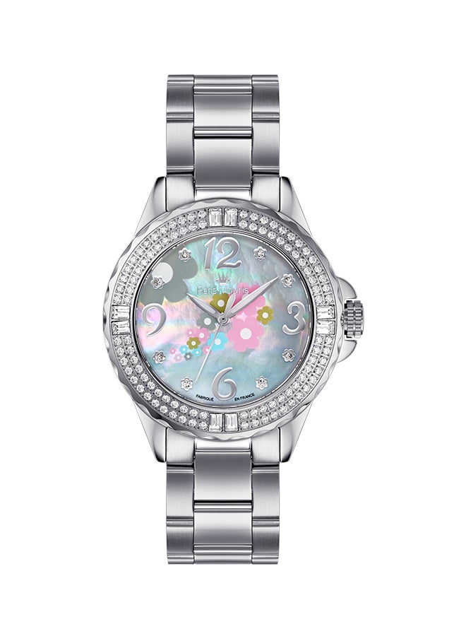 Rene Mouris - women La Fleur Stainless Steel Analog Quartz Wrist Watch R4-50105RM1 - Image 1