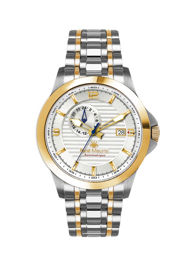 ساعة يد سيجنوس أوتوماتيكية بعقارب وسوار من الستانلس ستيل طراز R4-70104RM5 men