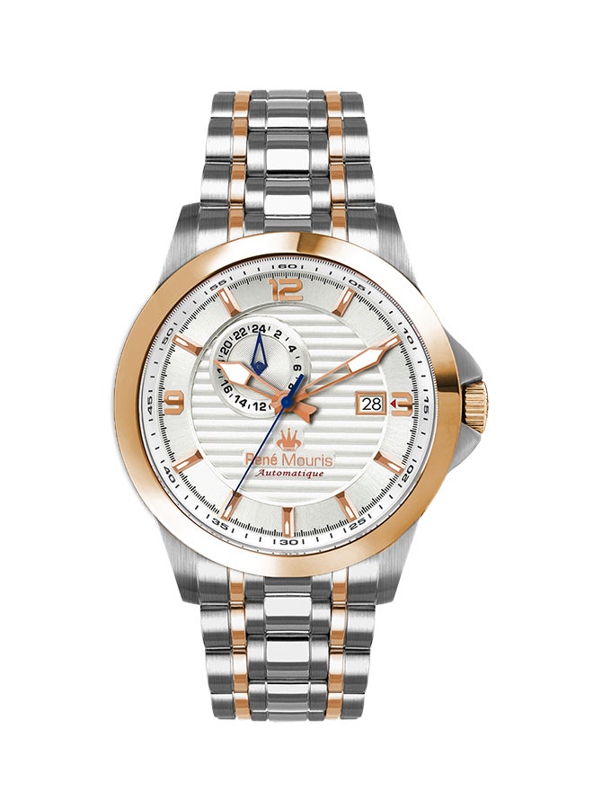 ساعة يد سيجنوس أوتوماتيكية بعقارب وسوار من الستانلس ستيل طراز R4-70104RM4 للرجال