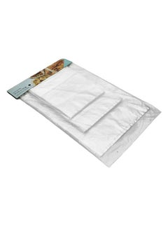 125-Piece Flat Freezer Bag Set Clear 28 x 41cm