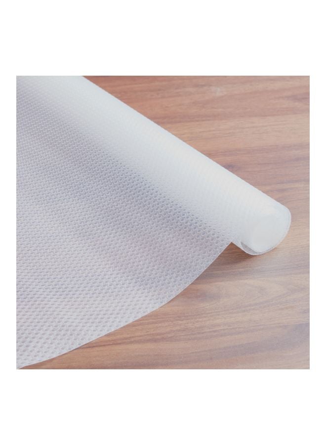 هوم بوكس مفرش أدراج مقاوم للانزلاق أبيض 50x150سم - Image 3