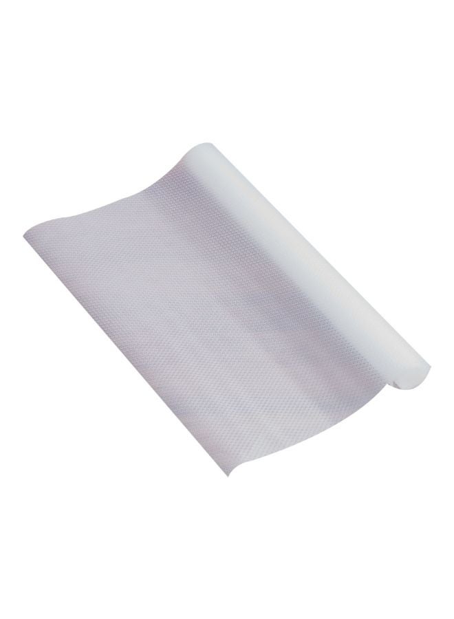 هوم بوكس مفرش أدراج مقاوم للانزلاق أبيض 50x150سم - Image 2