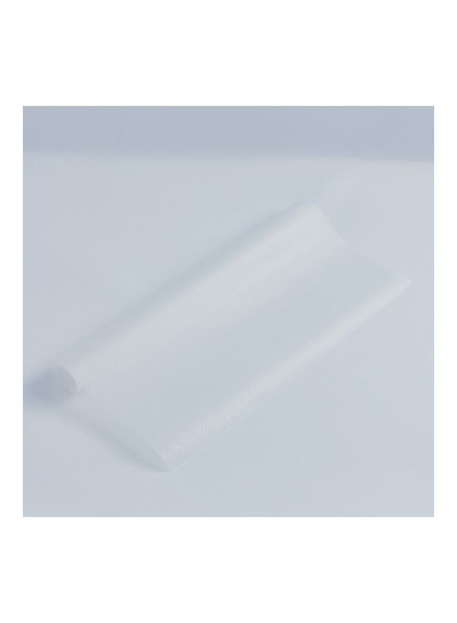 هوم بوكس مفرش أدراج مقاوم للانزلاق أبيض 50x150سم - Image 4