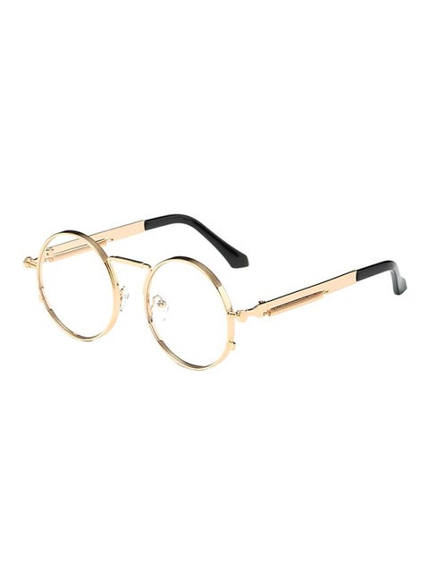 Men's Round Eyeglasses - Lens Size: 49 mm