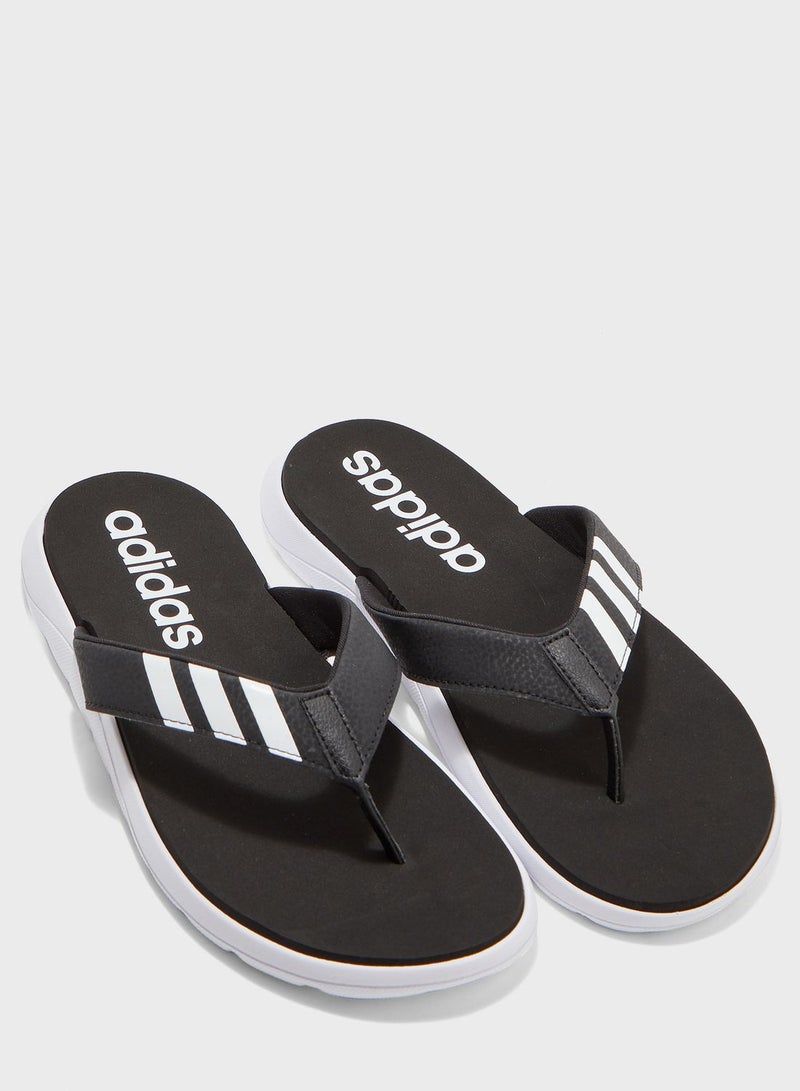 Adidas Comfort Flip Flops Black  - Image 1