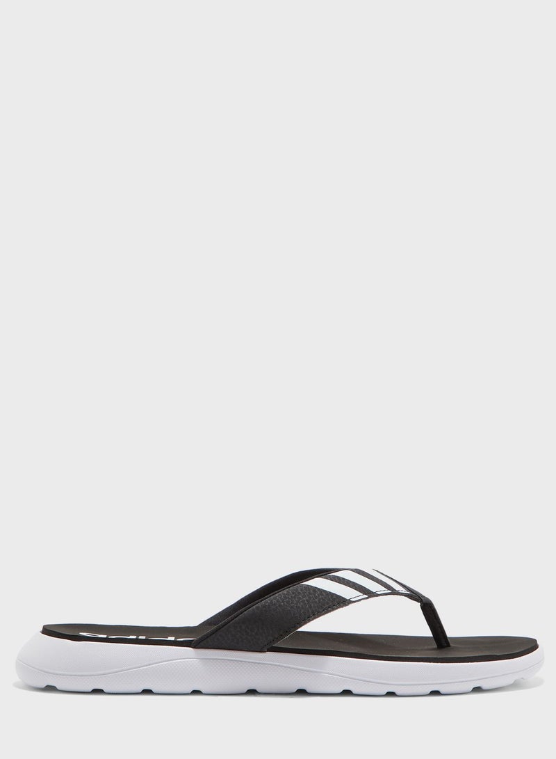 Adidas Comfort Flip Flops Black  - Image 2