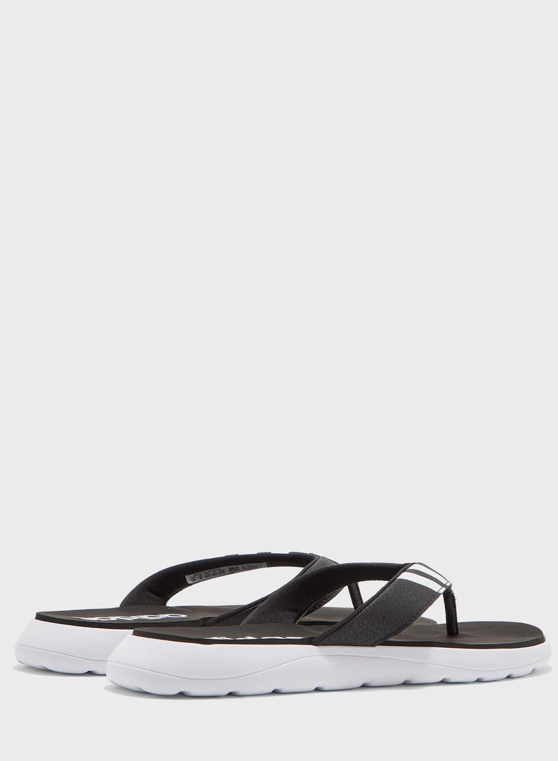 Adidas Comfort Flip Flops Black  - Image 3