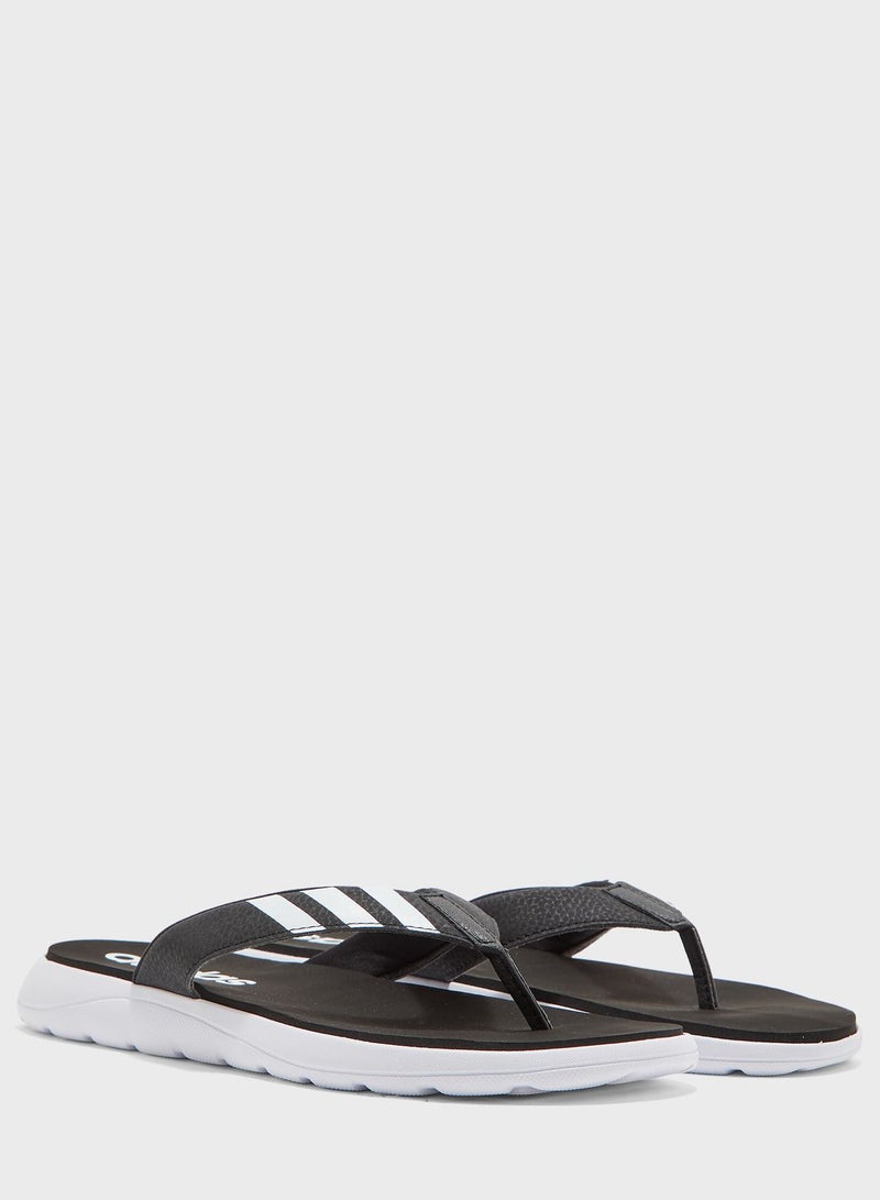 Adidas Comfort Flip Flops Black  - Image 4
